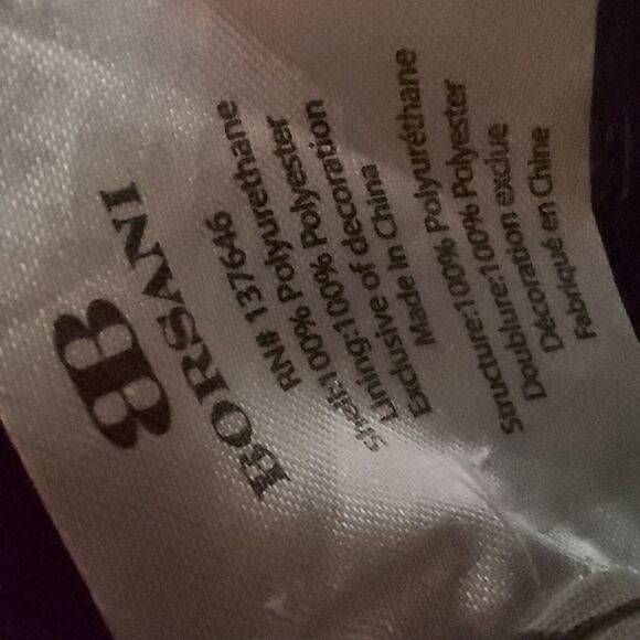 Borsani Moss Green Large Tote Handbag Crossbody Rivets Defects - Picture 11 of 12